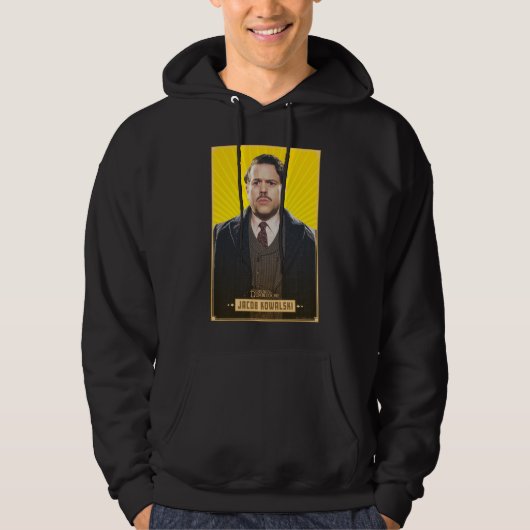 Jacob Kowalski Charakter Grafik Hoodie (Vorderseite)