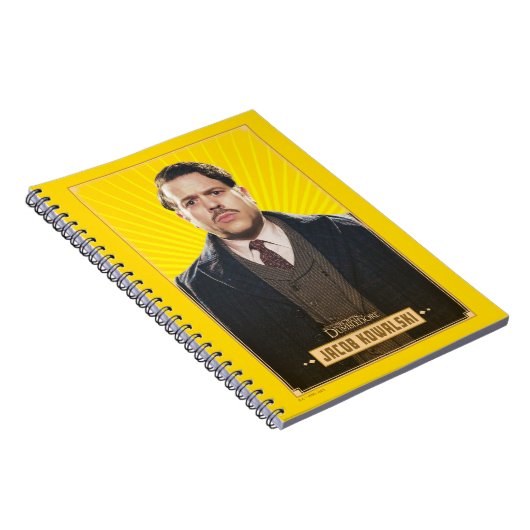 Jacob Kowalski Charakter Grafik Notizblock (Rechte Seite)