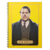 Jacob Kowalski Charakter Grafik Notizblock (Vorderseite)