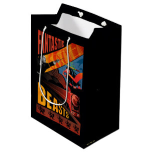 Jacob Kowalski Fantastische Bestien Vintage Poster Mittlere Geschenktüte