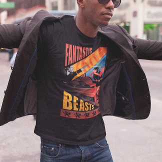 Jacob Kowalski Fantastische Bestien Vintage Poster T-Shirt
