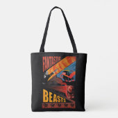 Jacob Kowalski Fantastische Bestien Vintage Poster Tasche (Rückseite)