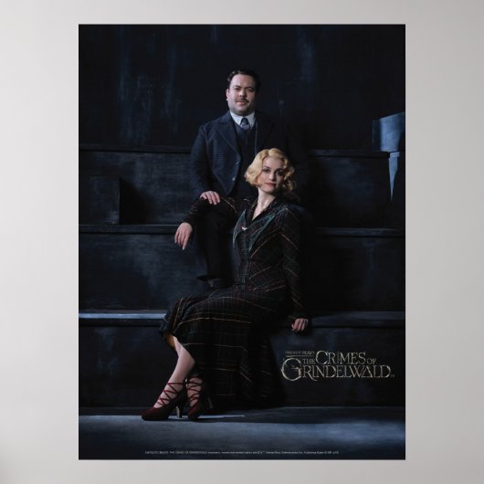JACOB KOWALSKI™ und QUEENIE GOLDSTEIN™ Foto Poster (Vorne)