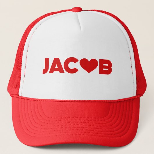 Jacob Liebe Trucker Hat Truckerkappe (Vorderseite)