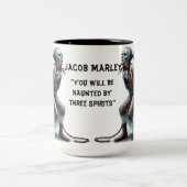 Jacob Marley - Eine Weihnachts-Carol-Tasse Zweifarbige Tasse (Mittel)