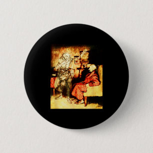 Jacob Marley Geist Scrooge Bah Humbug Weihnachten Button
