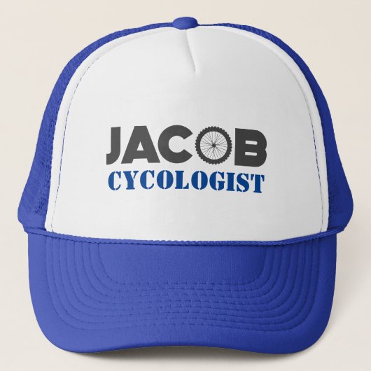 Jacob Mountain Biker Trucker Hat Truckerkappe (Vorderseite)