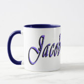 Jacob Name Logo, Tasse (Links)