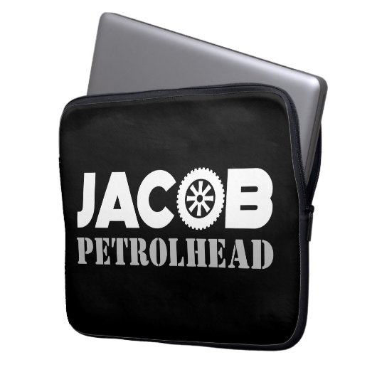 Jacob Petrol Head Laptopschutzhülle (Vorderseite Links)