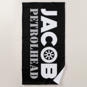 Jacob Petrol Head Strandtuch (Vorderseite)