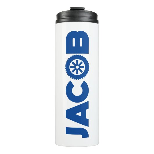 Jacob Petrol Head Thermosbecher (Vorderseite)