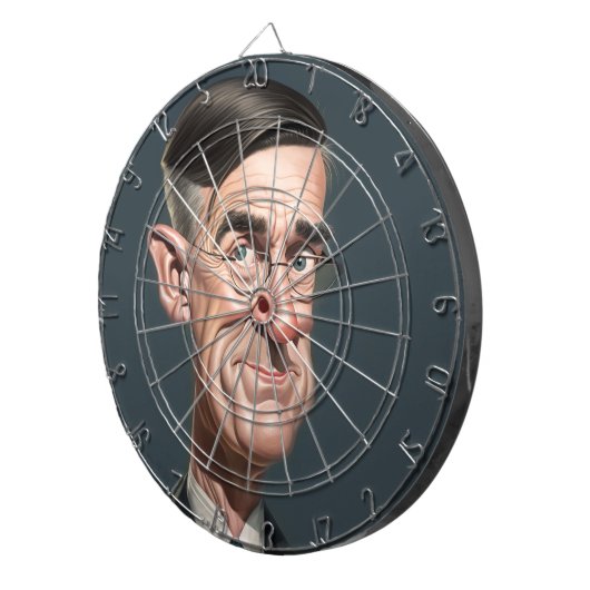 Jacob_Rees-Mogg Dartboard Dartscheibe (Vorderseite rechts)
