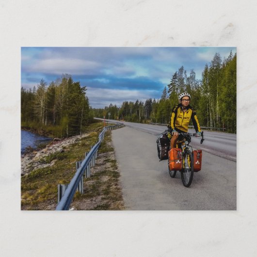 Jacob Riley Creator, Reisender Postkarte (Vorderseite)