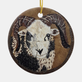 Jacob Sheep Doppelseitiges Ornament