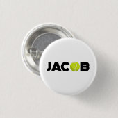 Jacob Tennis Button (Vorne & Hinten)