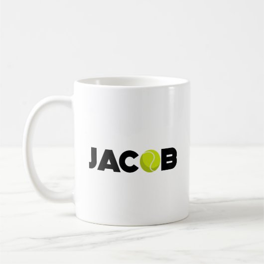 Jacob Tennis Kaffeetasse (Links)
