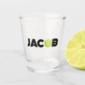 Jacob Tennis Schnapsglas (Vorderseite)