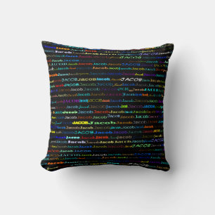 Jacob Text Design I Kissen