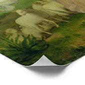 Jacob trifft Rachel, 1827 Poster (Ecke)