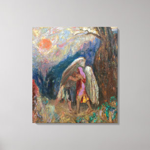 Jacob und der Engel   Odilon Redon   Leinwanddruck