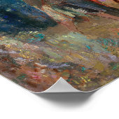 Jacob und der Engel | Odilon Redon | Poster (Ecke)