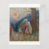 Jacob und der Engel | Odilon Redon | Postkarte (Vorderseite)