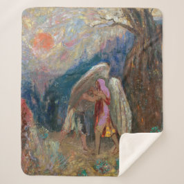 Jacob und der Engel | Odilon Redon | Sherpadecke
