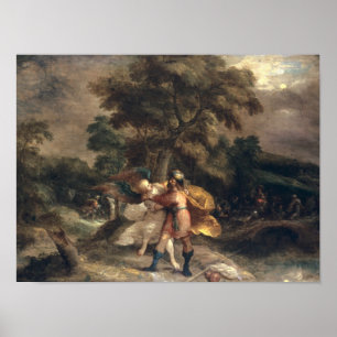 Jacob und der Engel Poster