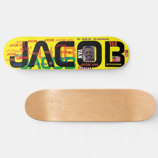 JACOB VAN 2 8 1/4" Skateboarddecke Skateboard (Horizontal)