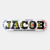 JACOB VAN 8 1/4" Skateboard Deck (Horizontal)