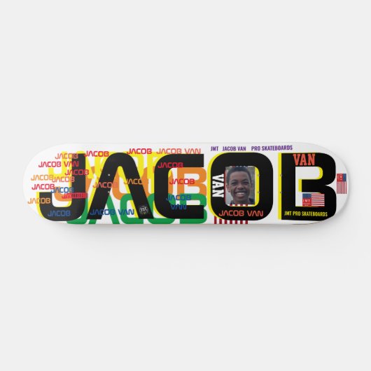 JACOB VAN JMT 7 3/4" Skateboarddecke Skateboard (Horizontal)