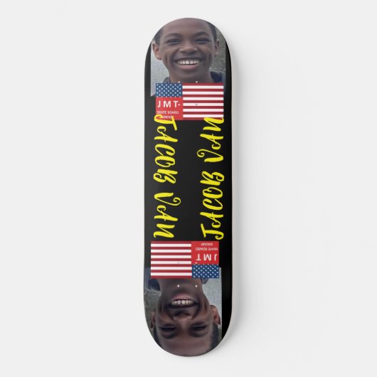 JACOB VAN  JMT  8 1/4" Skateboard Deck (Vorderseite)