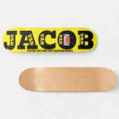 JACOB VAN JMT 8 1/4" Skateboard Deck (Horizontal)
