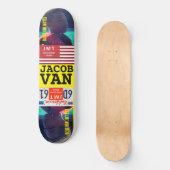 JACOB VAN JMT 8 1/4" Skateboarddecke Skateboard (Vorderseite)