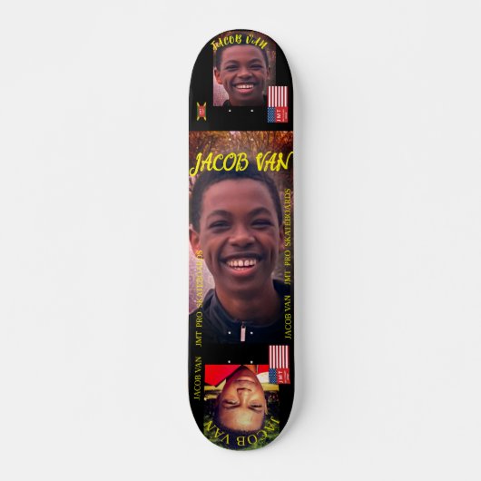 JACOB VAN OFFICIAL JMT 7 3/4" Skateboard Deck (Vorne)