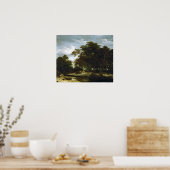 Jacob van Ruisdael Der Große Wald Poster (Küche)