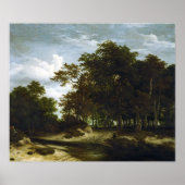 Jacob van Ruisdael Der Große Wald Poster (Vorne)