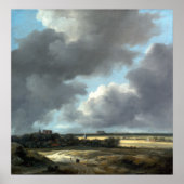 Jacob van Ruisdael View von Alkmaar Poster (Vorne)