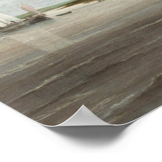 Jacob van Ruisdael Windmill at Wijk bij Duurstede Poster (Ecke)