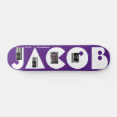 JACOB VANS 7 3/4" Skateboard Deck (Horizontal)