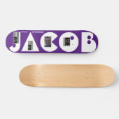 JACOB VANS 7 3/4" Skateboard Deck (Horizontal)