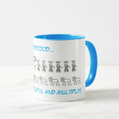 Jacob verstand ... zwei Töne Kaffee Tasse. Tasse (VorderseiteRechts)