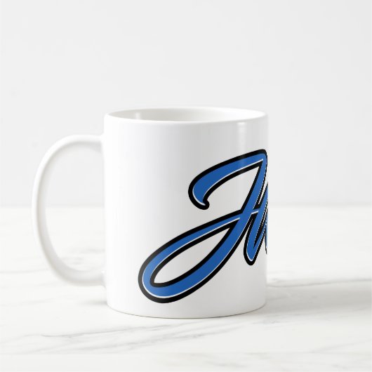 Jacob Vorname Name blue Tasse Kaffeetasse (Links)