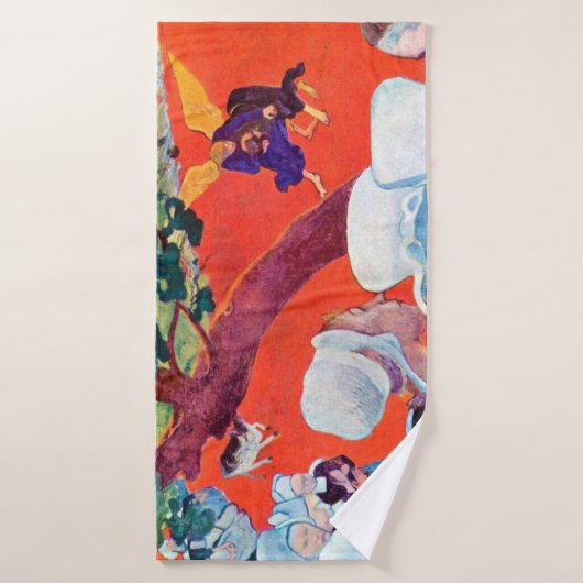 Jacob Wrestling mit dem Engel, Gauguin Badehandtuch (Badehandtuch)