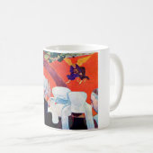 Jacob Wrestling mit dem Engel, Gauguin Kaffeetasse (VorderseiteRechts)