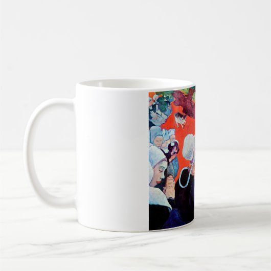 Jacob Wrestling mit dem Engel, Gauguin Kaffeetasse (Links)