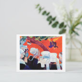 Jacob Wrestling mit dem Engel, Gauguin Postkarte (Stehend Vorderseite)