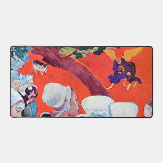 Jacob Wrestling mit dem Engel, Gauguin Schreibtischunterlage (Vorderseite)