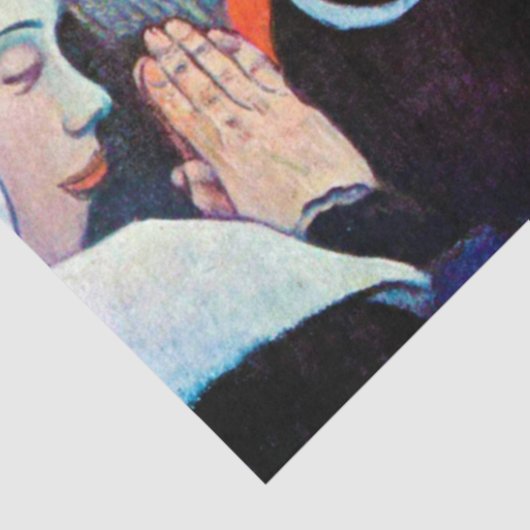 Jacob Wrestling mit dem Engel, Gauguin Seidenpapier (Ausschnitt)