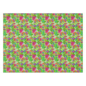 Jacobean Floral Twist Kreide Tischdecke (Vorderseite (Horizontal))
